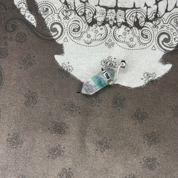 Number Nine AW07 Paisley Skull Tee - Picture 4 of 8